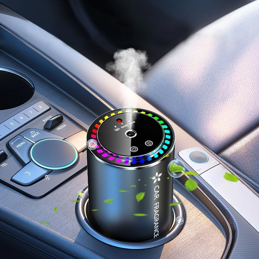 Car Air Purifier & Fragrance Diffuser