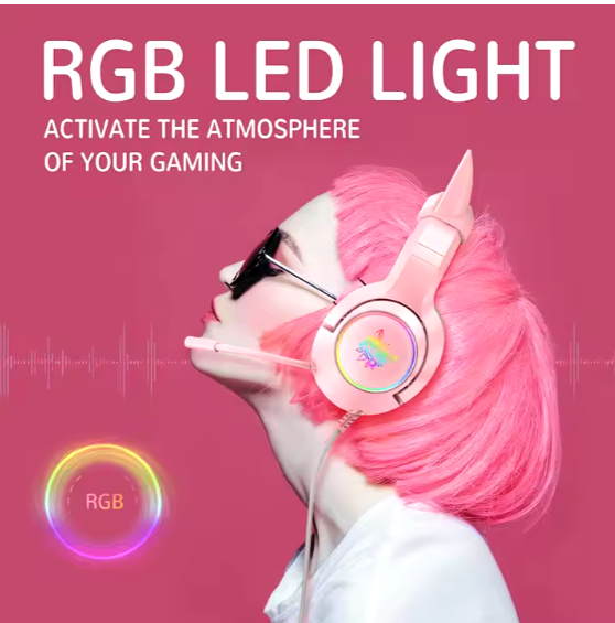 Animated Over-Ear Headphones for women