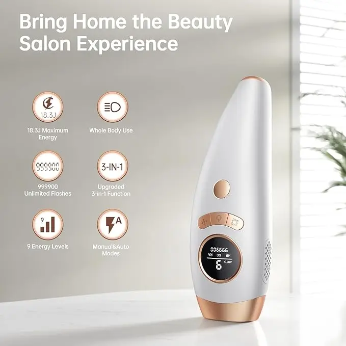 IPL Epilator 510K Portable Ice-Cool Hair Removal