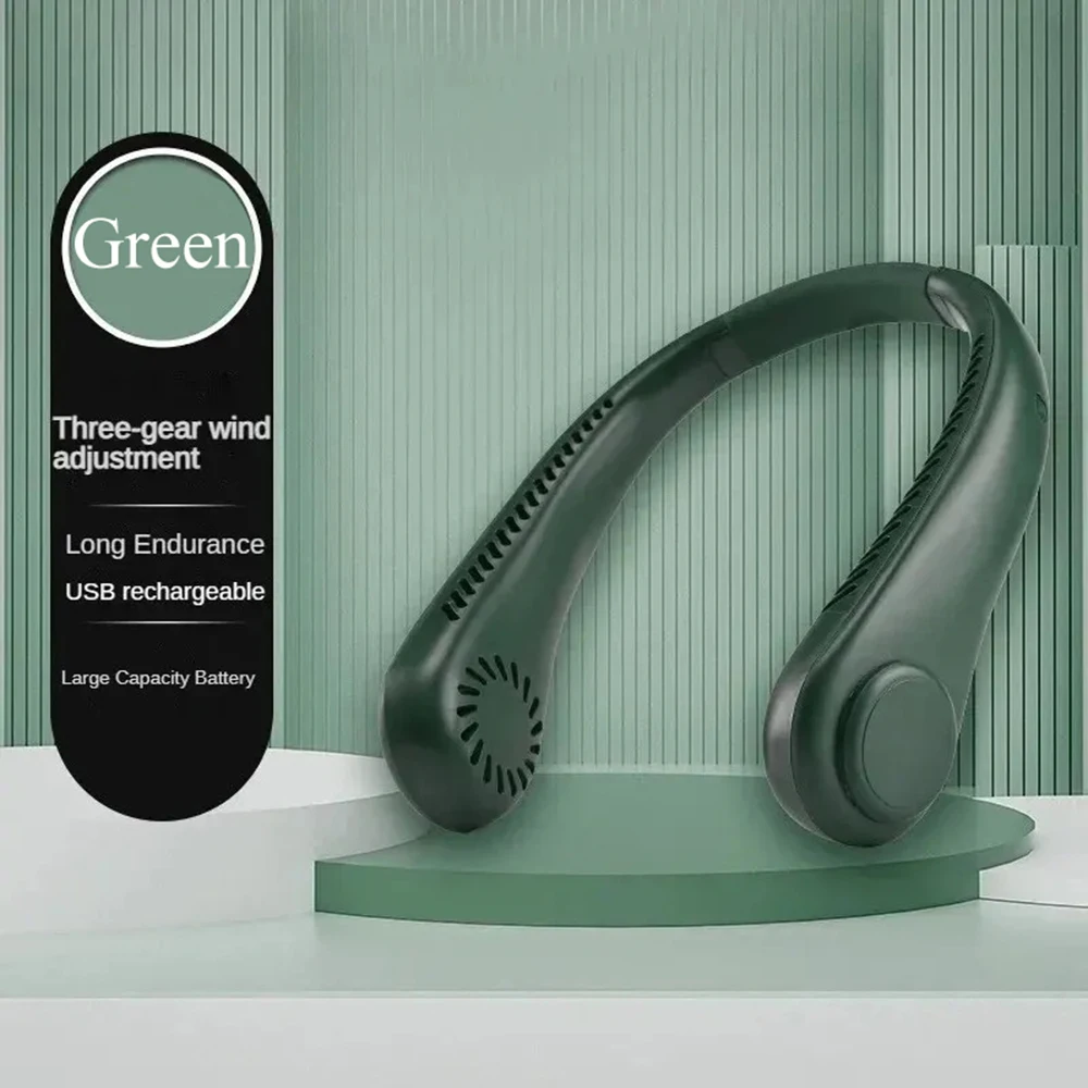 Portable Bladeless Neck Air Cooler