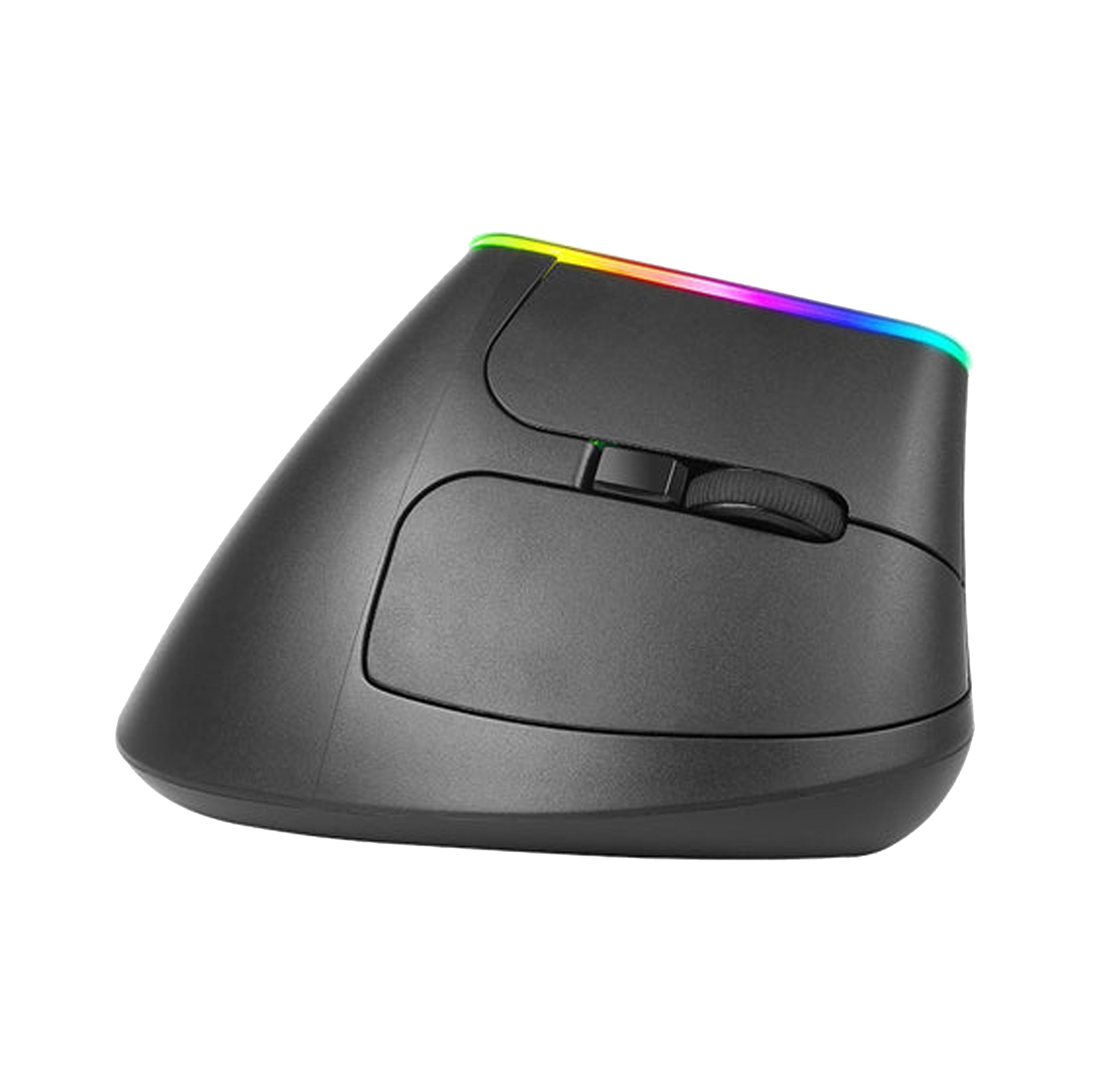 M618C RGB Vertical Wireless Mouse – Ergonomic Hand-Held Design for Pain-Free Control